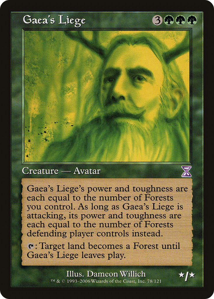 Gaea's Liege (TSB-078) [Time Spiral Timeshifted]
