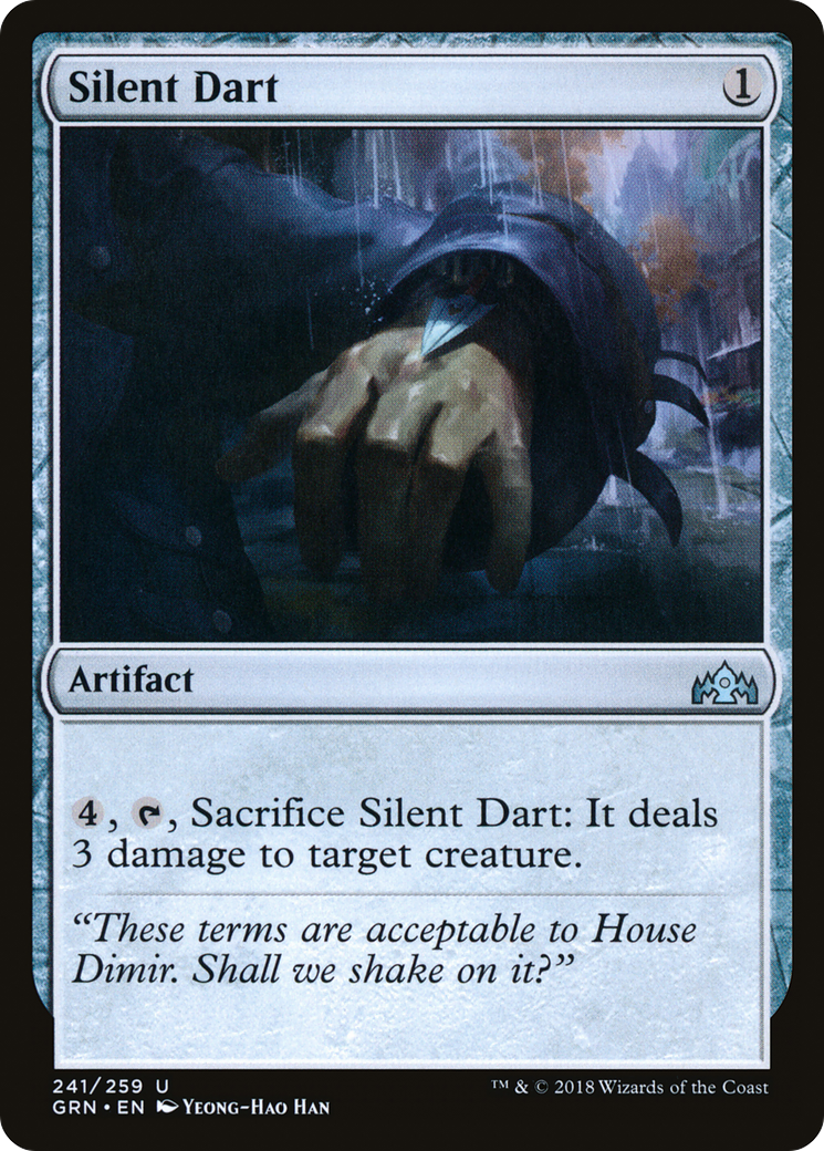 Silent Dart (GRN-241) [Guilds of Ravnica] Foil