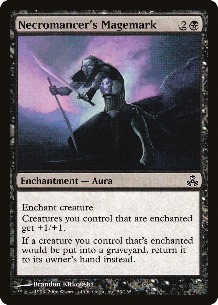 Necromancer's Magemark (GPT-053) [Guildpact] Foil