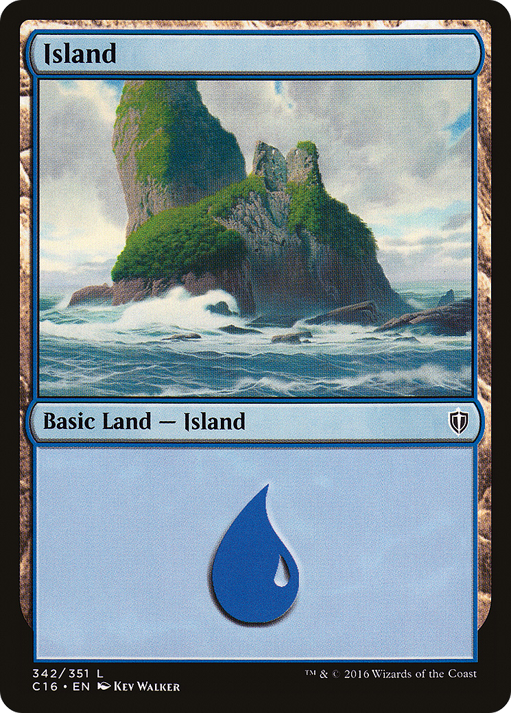Island (C16-342) [Commander 2016]