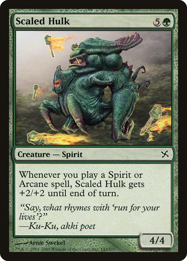 Scaled Hulk (BOK-143) [Betrayers of Kamigawa] Foil