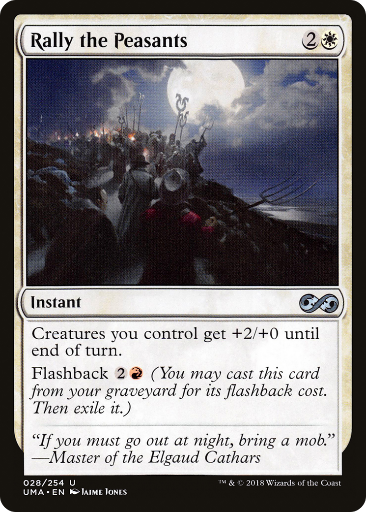 Rally the Peasants (UMA-028) [Ultimate Masters] Foil