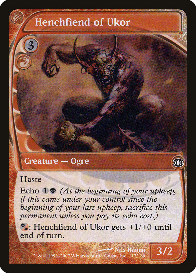 Henchfiend of Ukor (FUT-117) [Future Sight] Foil