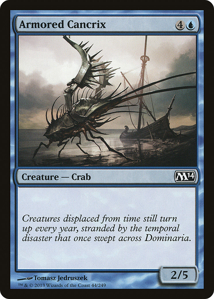 Armored Cancrix (M14-044) [Magic 2014] Foil