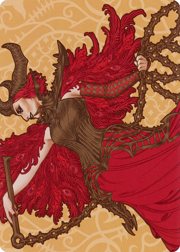 Judith, the Scourge Diva // Judith, the Scourge Diva (AMOM-080) (Borderless) [March of the Machine Art Series]