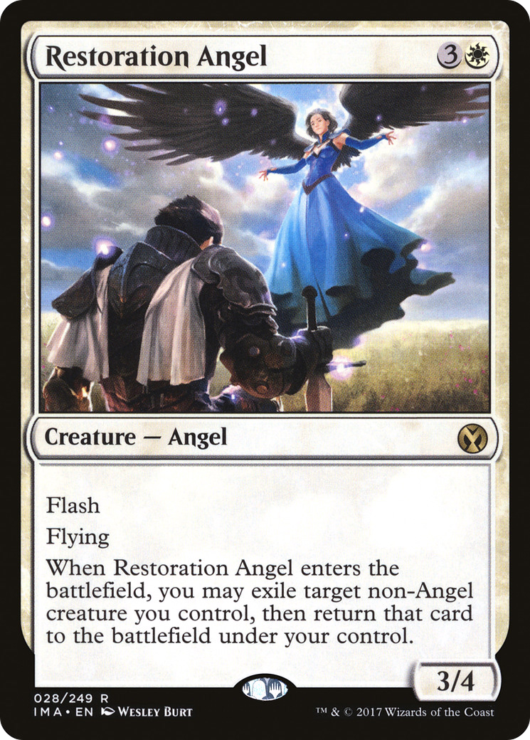 Restoration Angel (IMA-028) [Iconic Masters] Foil