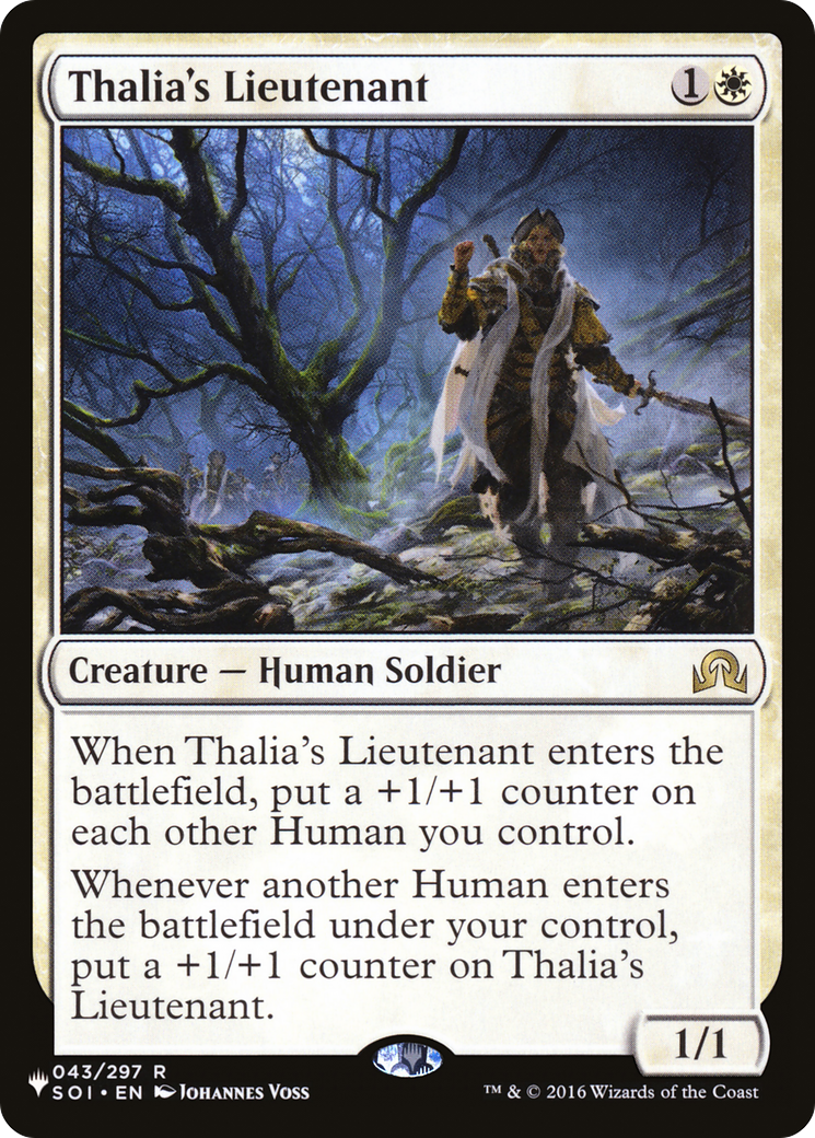 Thalia's Lieutenant (LIST-043/297) [The List]