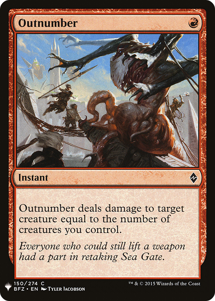 Outnumber (LIST-150) [The List]