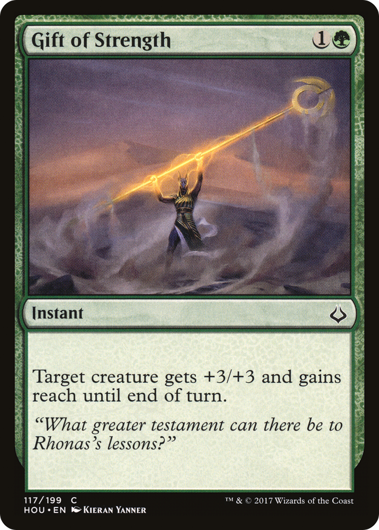 Gift of Strength (HOU-117) [Hour of Devastation]
