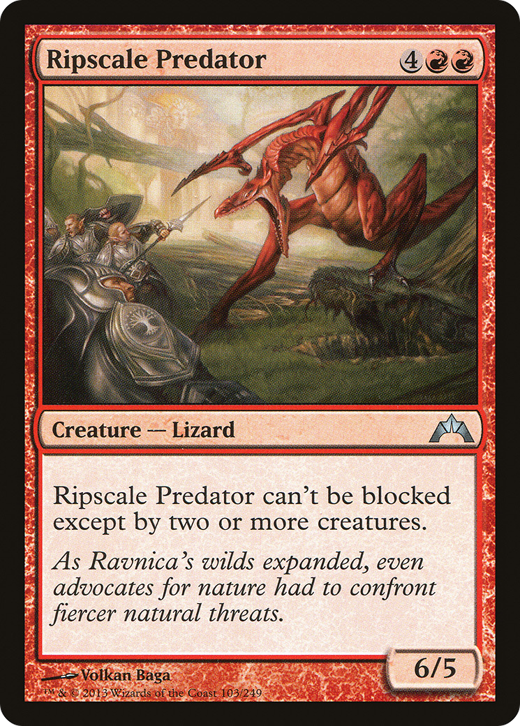 Ripscale Predator (GTC-103) [Gatecrash] Foil