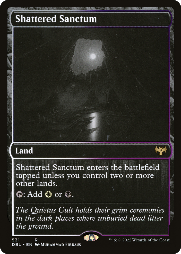 Shattered Sanctum (DBL-531) [Innistrad: Double Feature] Foil