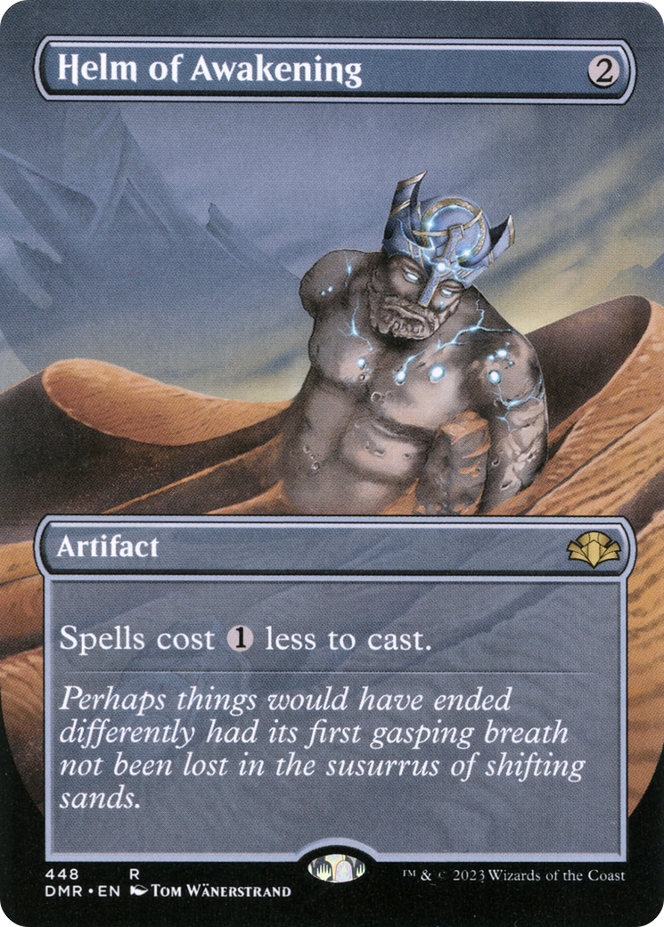 Helm of Awakening (Borderless) (DMR-448) [Dominaria Remastered]