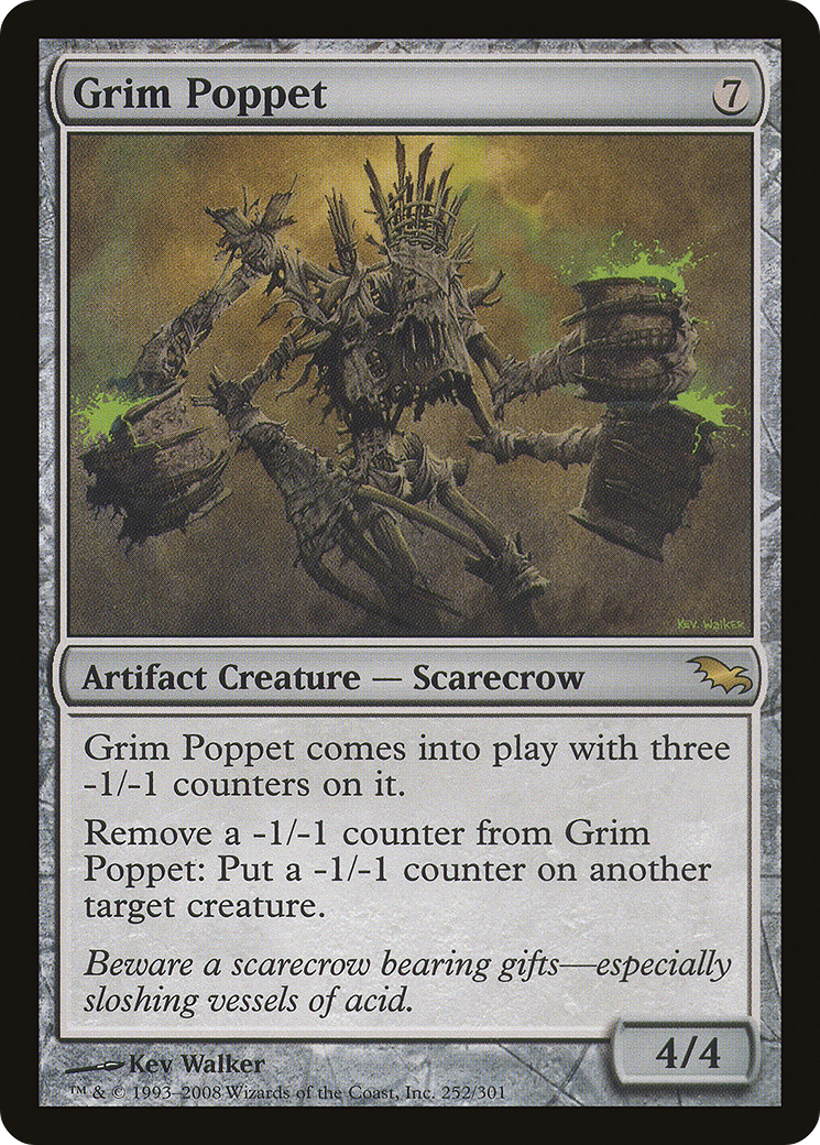 Grim Poppet (SHM-252) [Shadowmoor] Foil