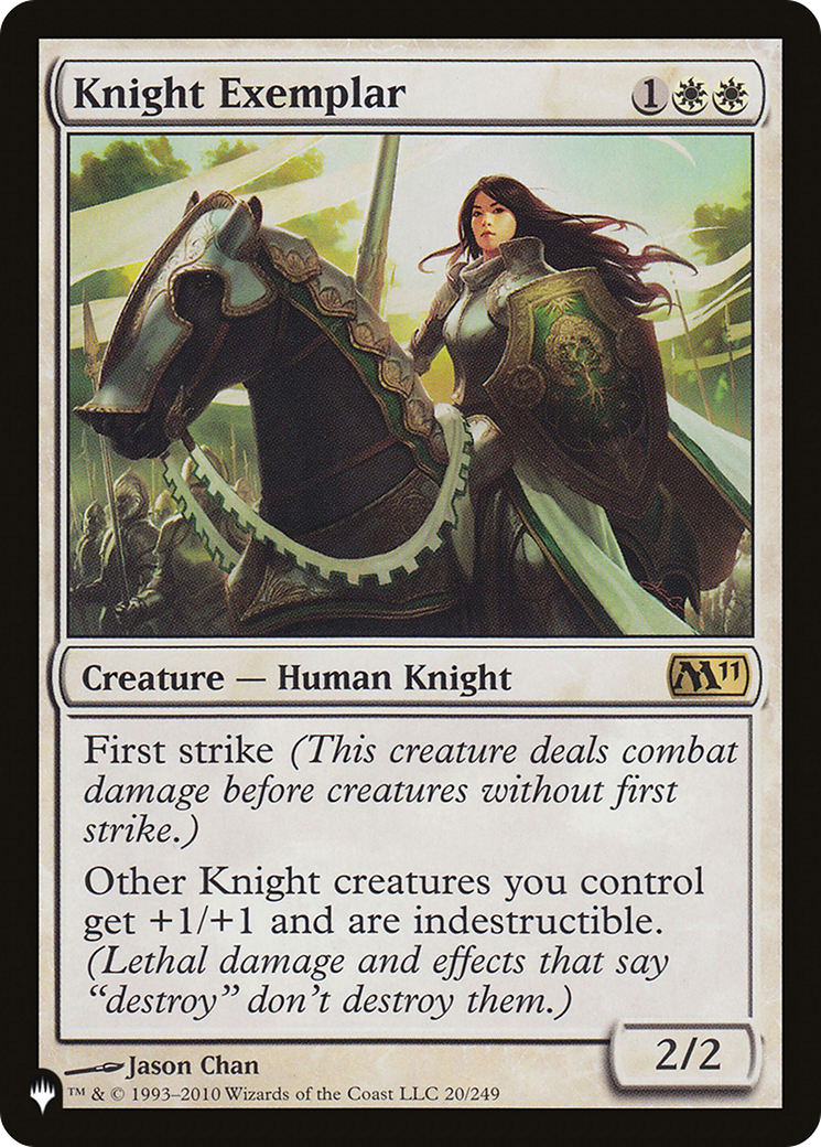 Knight Exemplar (M11) (LIST-20/249) [The List]