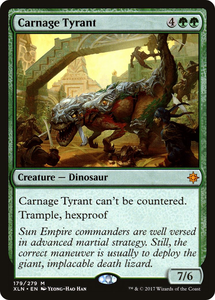 Carnage Tyrant (XLN-179) [Ixalan]
