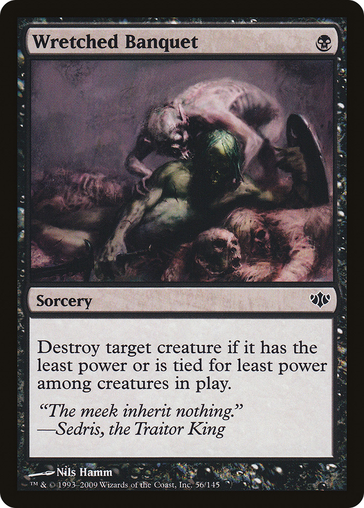 Wretched Banquet (CON-056) [Conflux] Foil