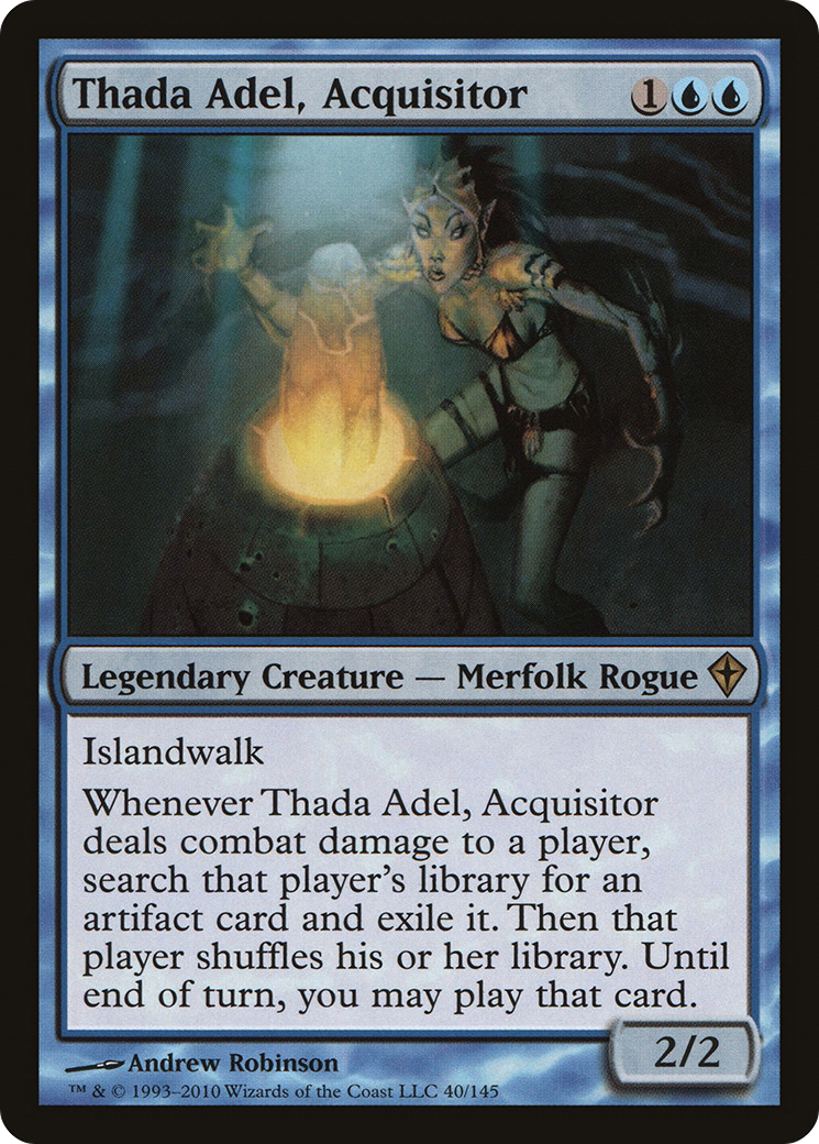 Thada Adel, Acquisitor (WWK-040) [Worldwake] Foil