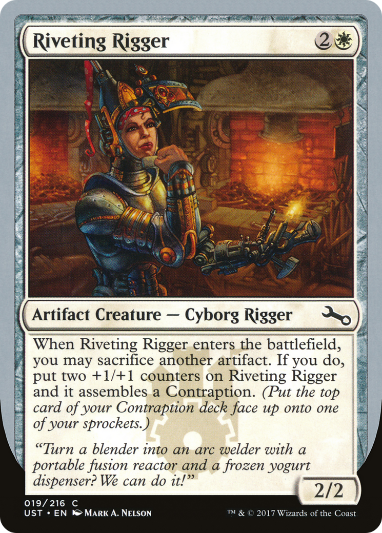 Riveting Rigger (UST-019) [Unstable]