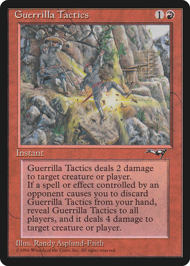 Guerrilla Tactics (Cliff) (ALL-111) [Alliances]