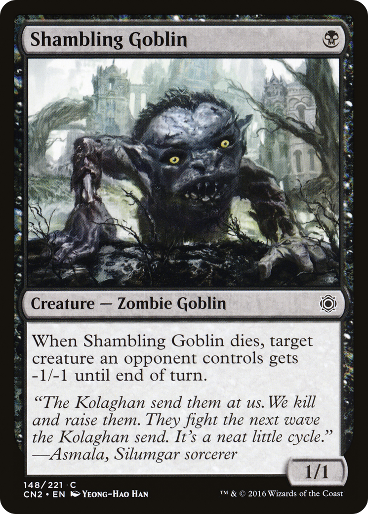 Shambling Goblin (CN2-148) [Conspiracy: Take the Crown] Foil