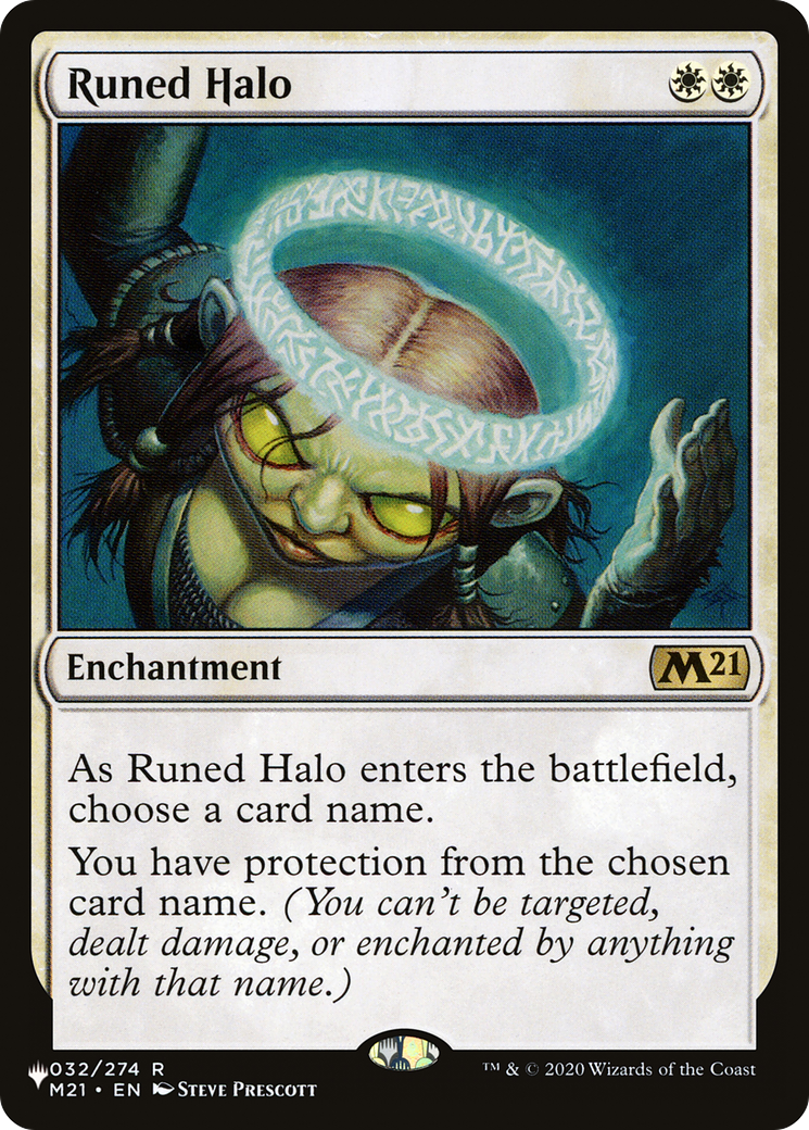 Runed Halo (LIST-032/274) [The List]