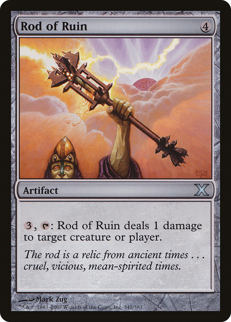 Rod of Ruin (10E-341) [Tenth Edition]