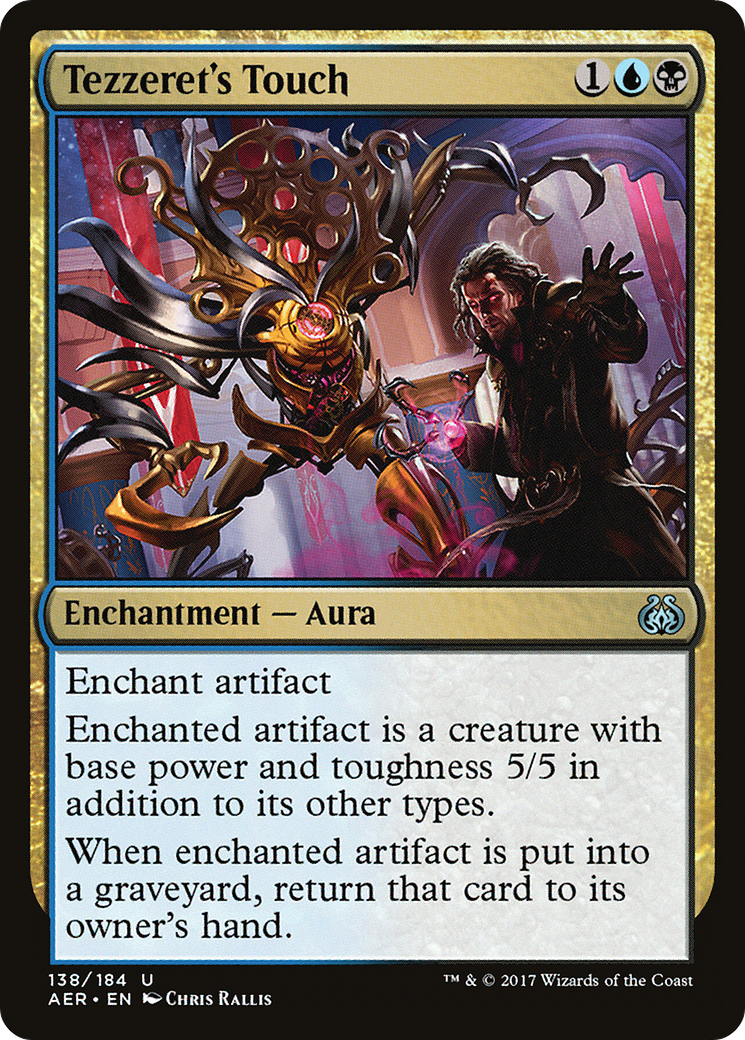Tezzeret's Touch (AER-138) [Aether Revolt] Foil