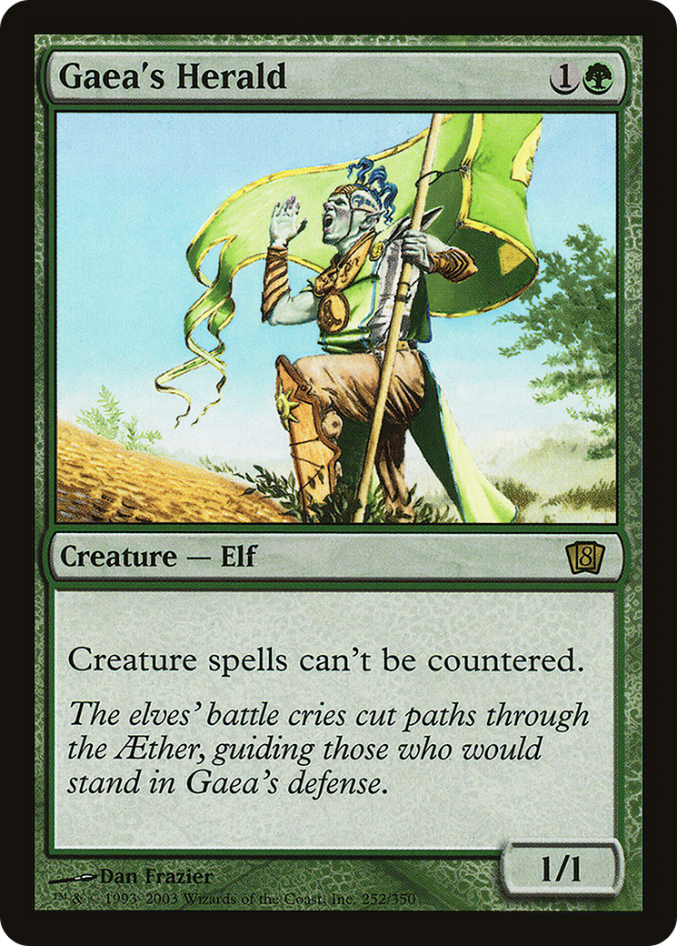 Gaea's Herald (8ED-252) [8th Edition] Foil