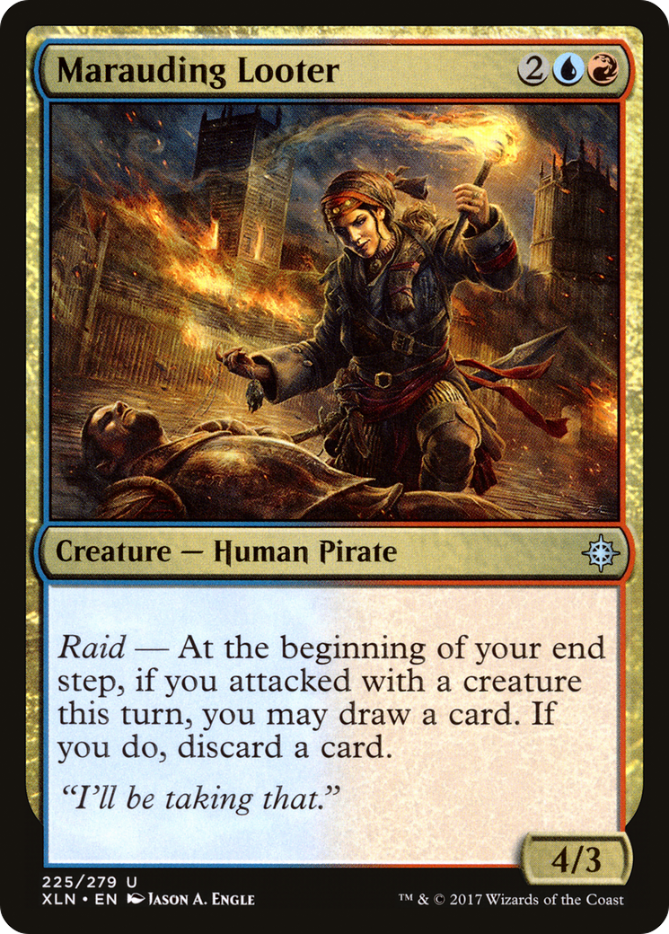 Marauding Looter (XLN-225) [Ixalan] Foil