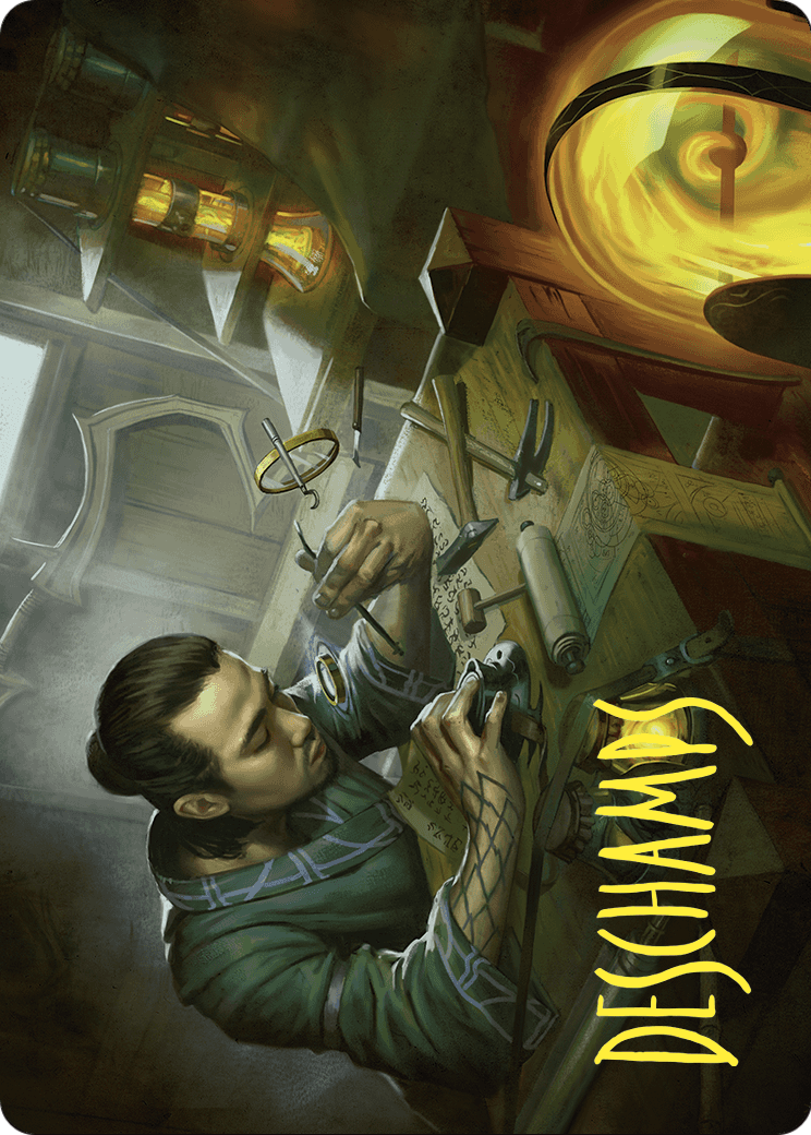 Renowned Weaponsmith // Renowned Weaponsmith (ACMM-010) (Borderless) [Commander Masters Art Series] Foil