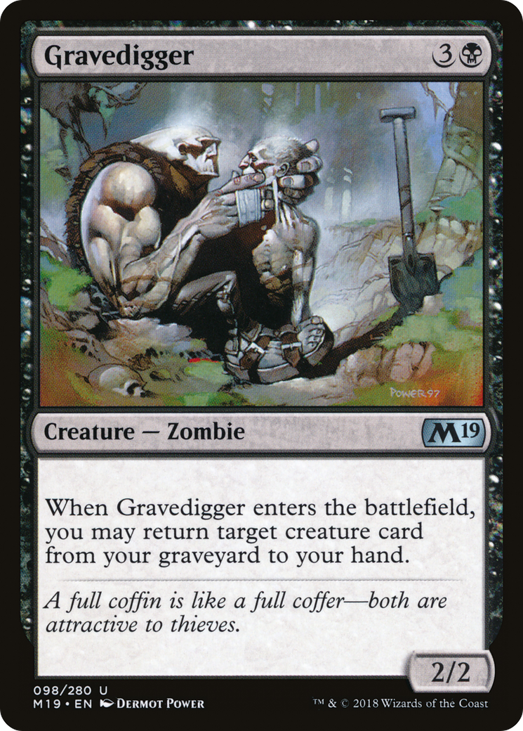 Gravedigger (M19-098) [Core Set 2019]