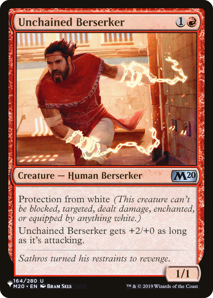 Unchained Berserker (LIST-164/280) [The List]