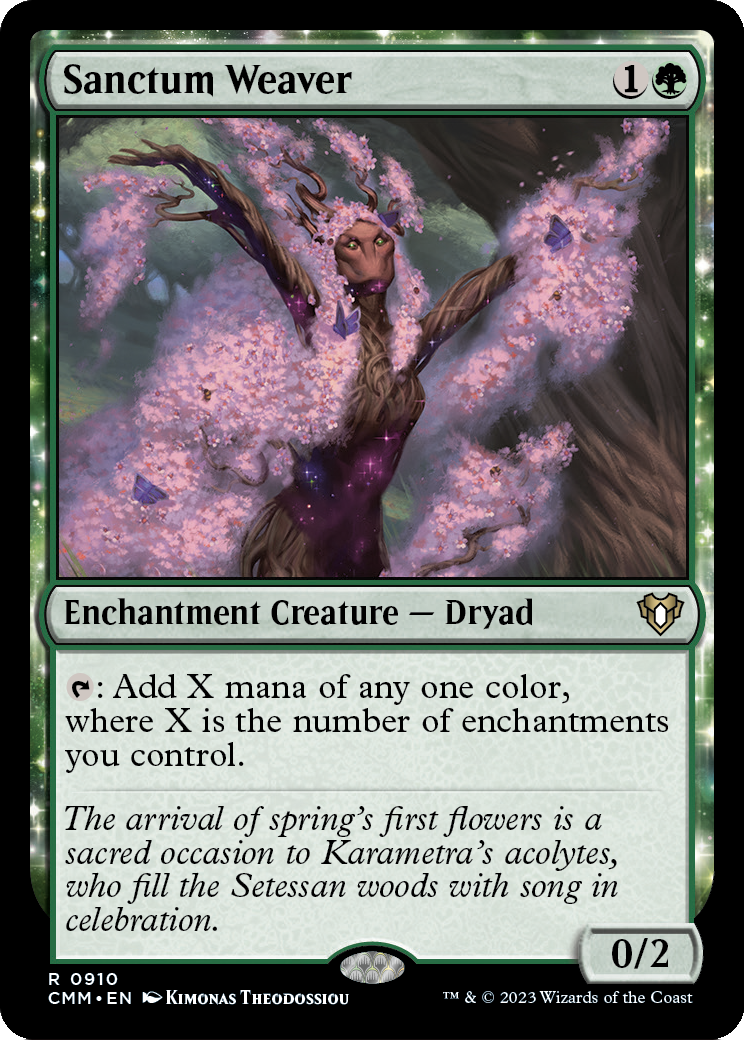 Sanctum Weaver (CMM-910) [Commander Masters]