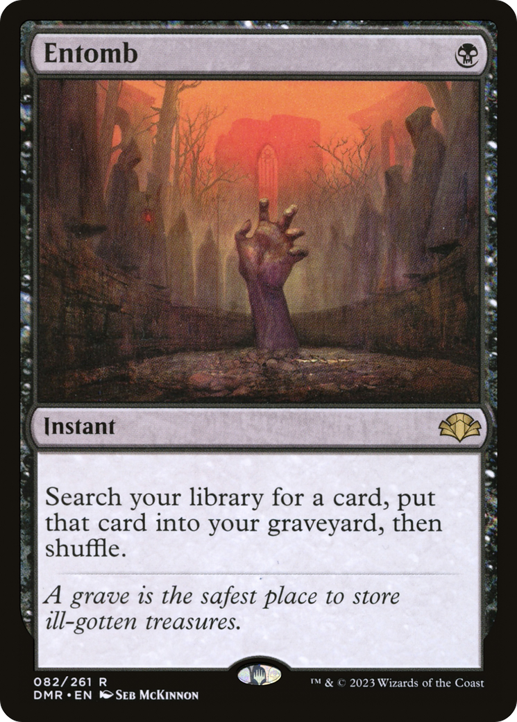 Entomb (DMR-082) [Dominaria Remastered]