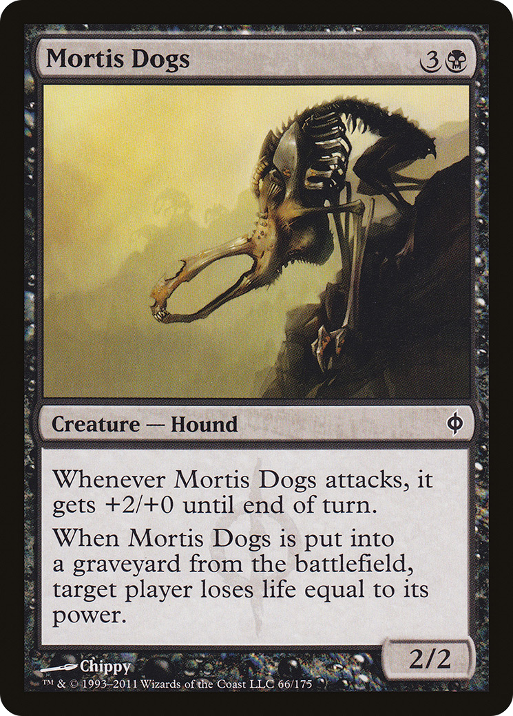 Mortis Dogs (NPH-066) [New Phyrexia] Foil