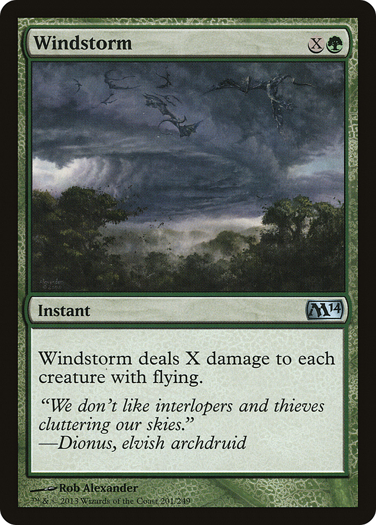 Windstorm (M14-201) [Magic 2014] Foil