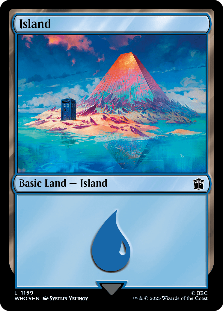 Island (WHO-1159) (Surge Foil) [Doctor Who] Foil