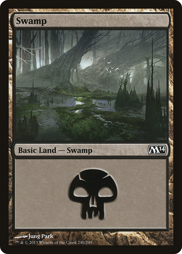 Swamp (M14-240) [Magic 2014] Foil