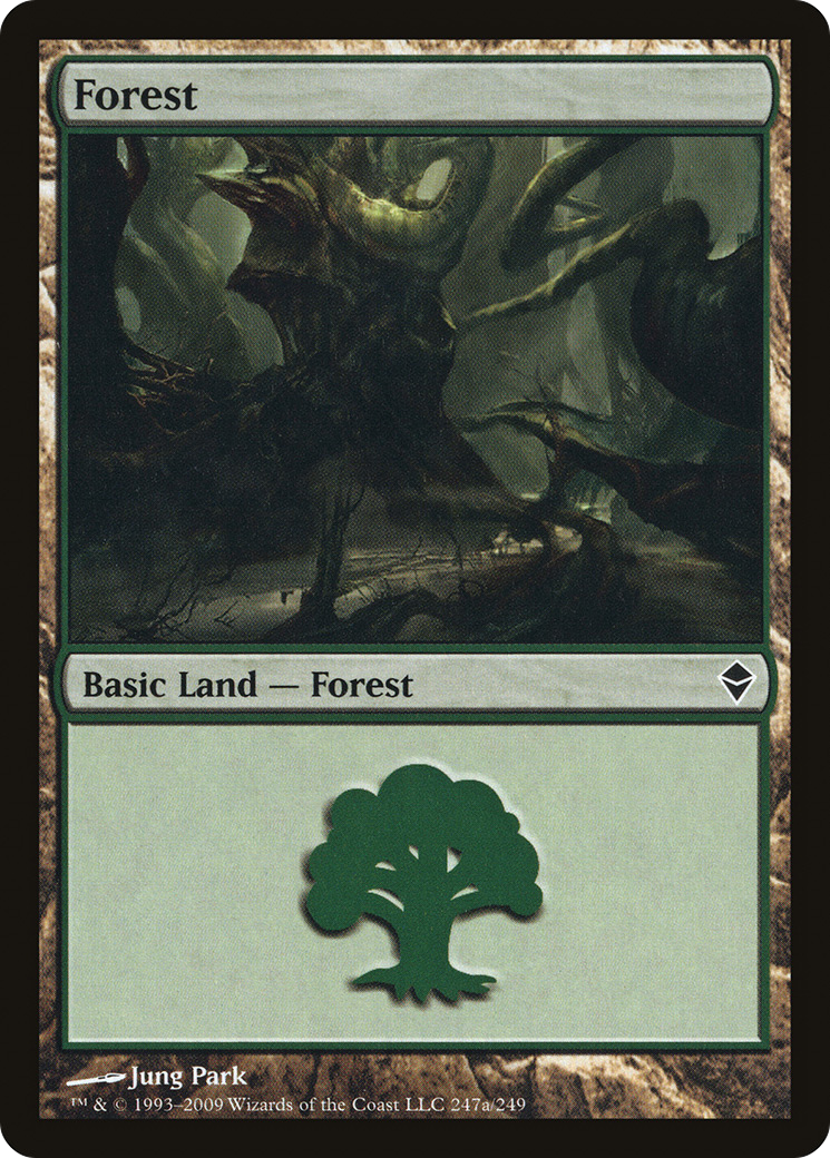 Forest (ZEN-247A) [Zendikar]