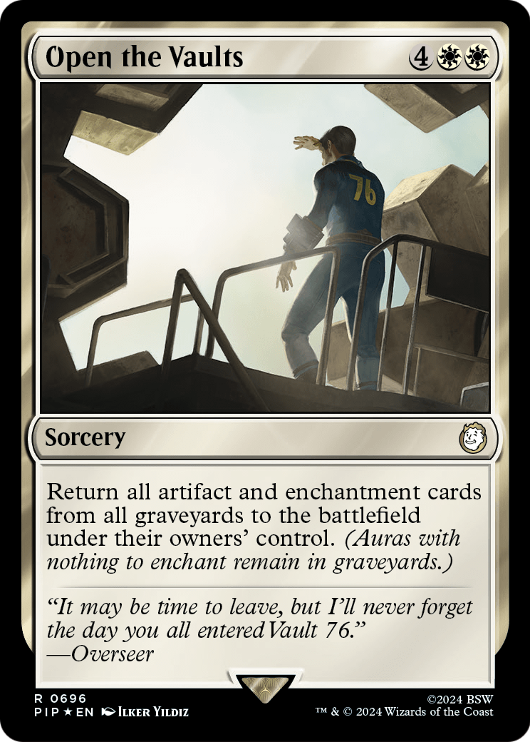 Open the Vaults (Surge Foil) (PIP-696) [Fallout] Foil