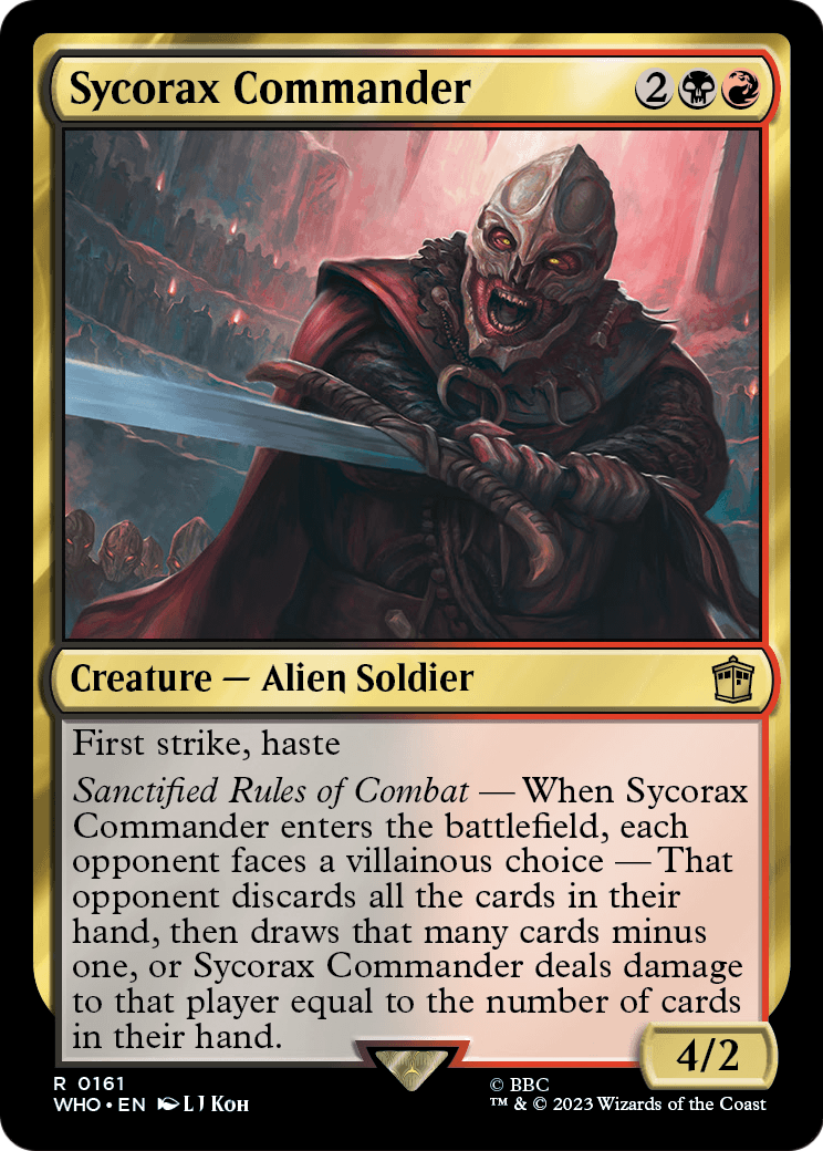 Sycorax Commander (WHO-161) [Doctor Who]