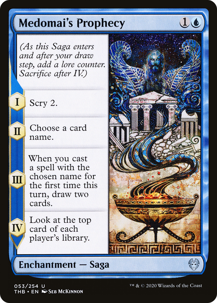 Medomai's Prophecy (THB-053) [Theros Beyond Death]