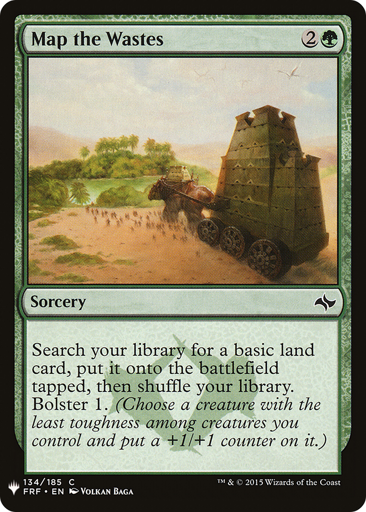 Map the Wastes (LIST-134) [The List]