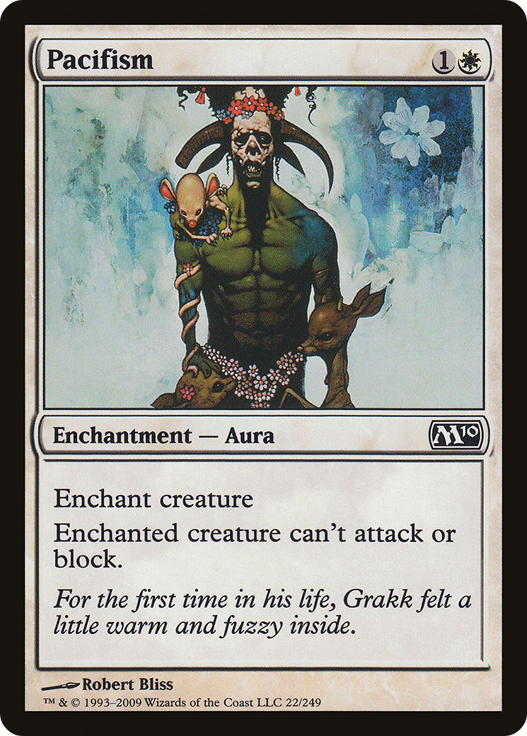 Pacifism (M10-022) [Magic 2010] Foil