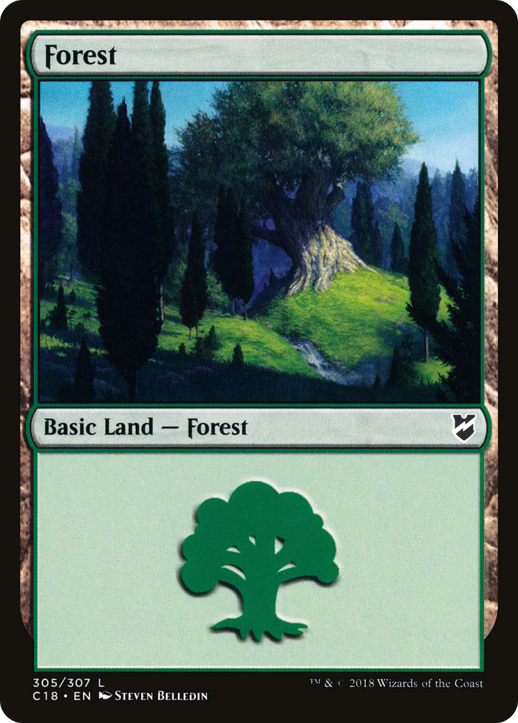 Forest (C18-305) [Commander 2018]