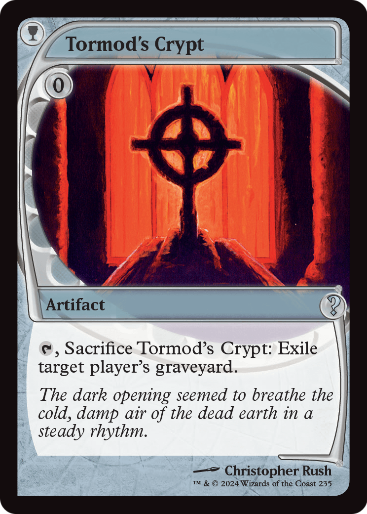 Tormod's Crypt (Future Sight) (MB2-235) [Mystery Booster 2] Foil
