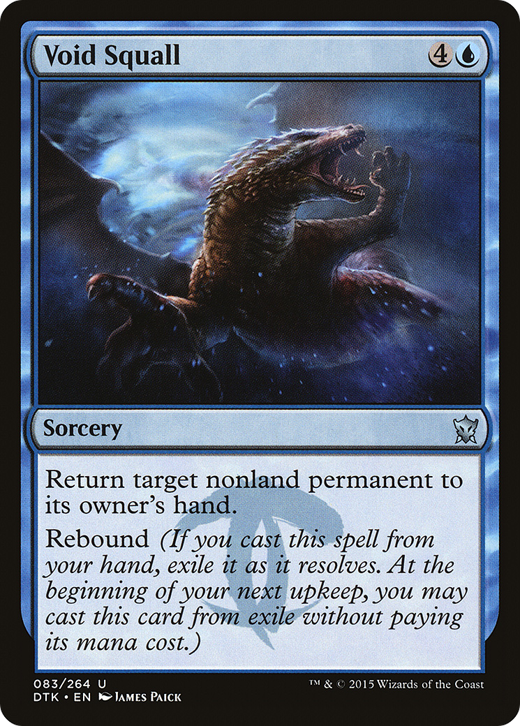 Void Squall (DTK-083) [Dragons of Tarkir] Foil