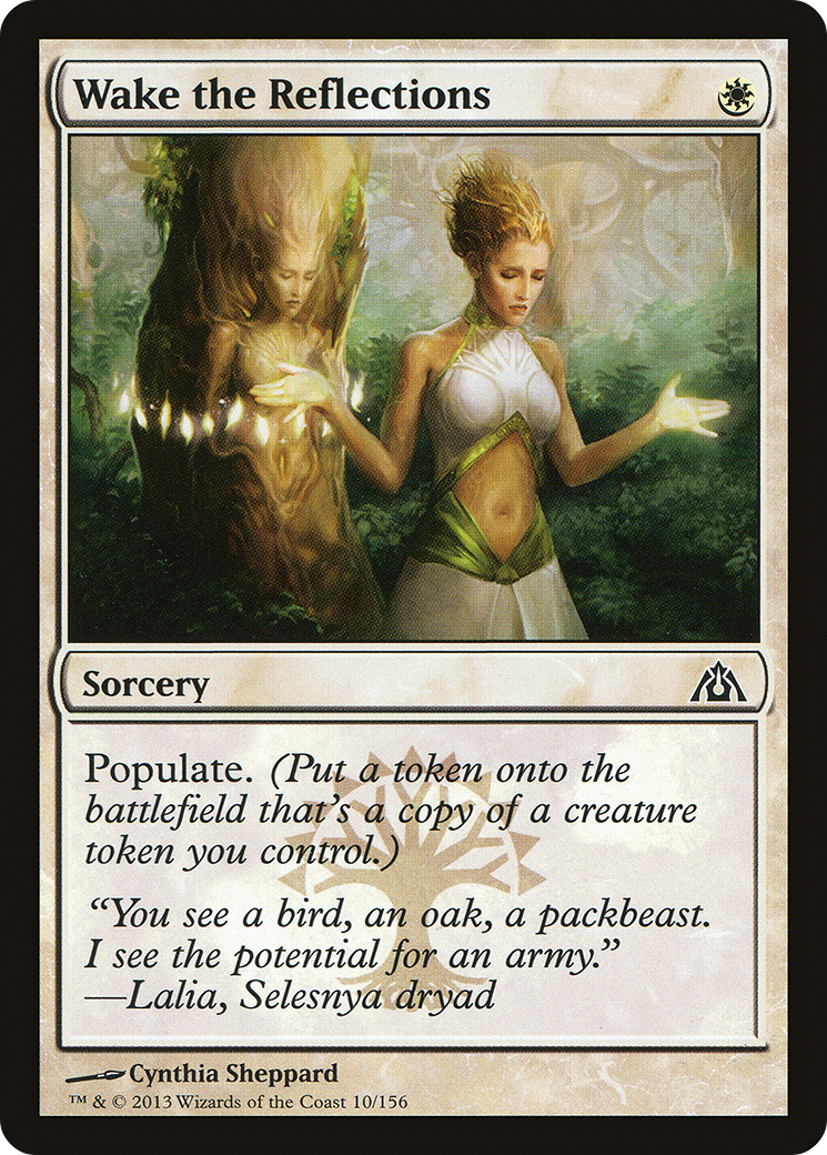 Wake the Reflections (DGM-010) [Dragon's Maze] Foil