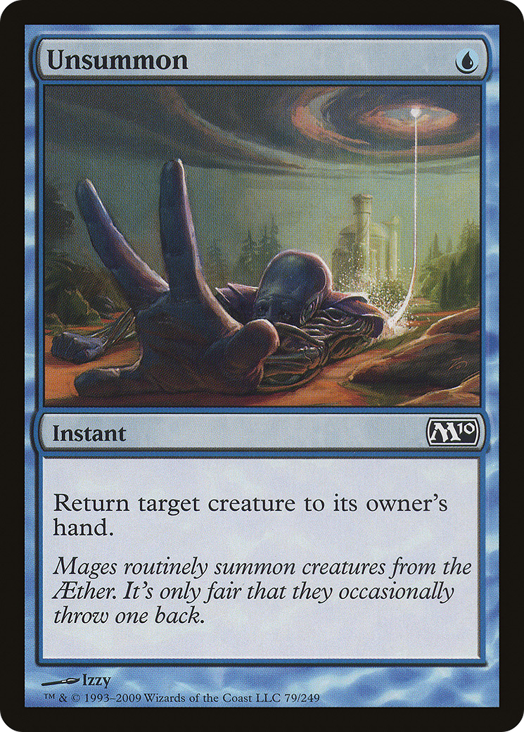 Unsummon (M10-079) [Magic 2010] Foil
