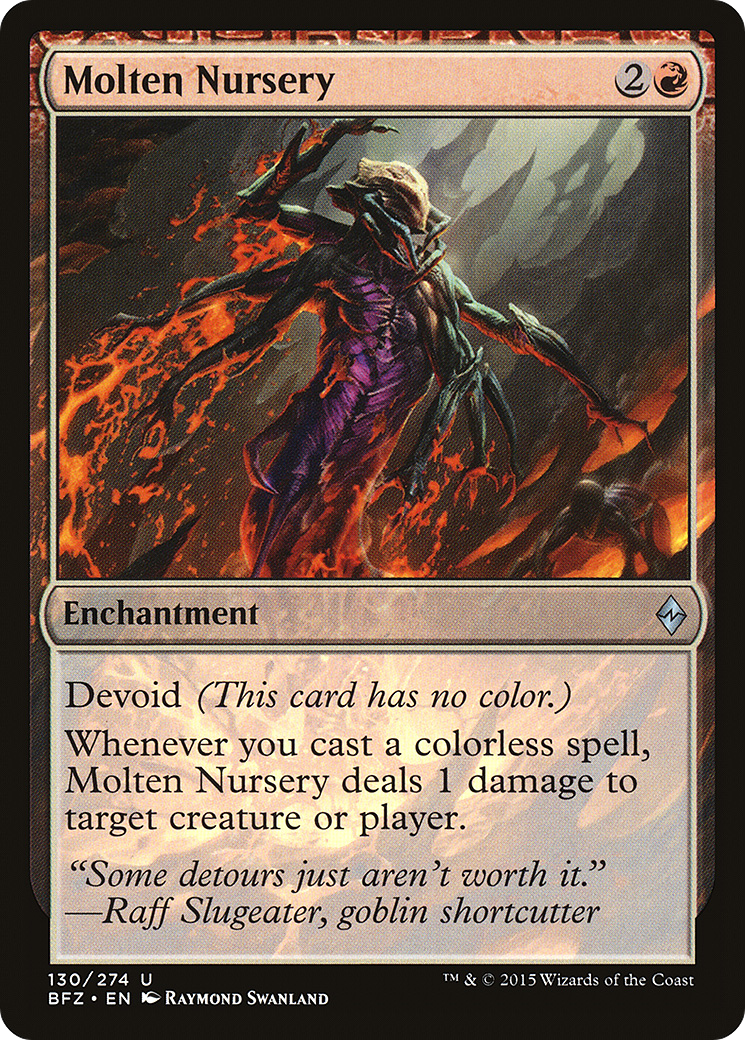 Molten Nursery (BFZ-130) [Battle for Zendikar]